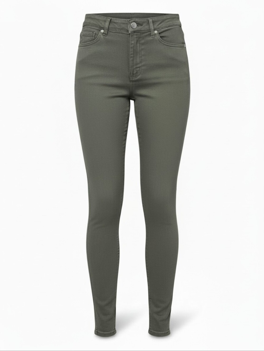 Uniqlo Greenish Grey Ultra Stretch Skinny Jean Leggings